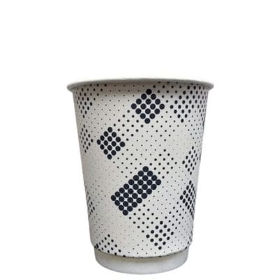 12oz double wall paper coffee cup