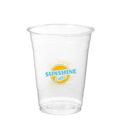 16oz custom printed clear cup
