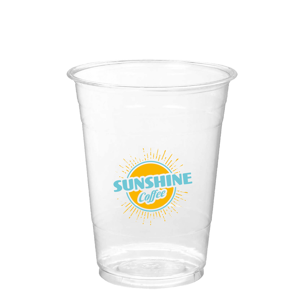16oz custom printed clear cup