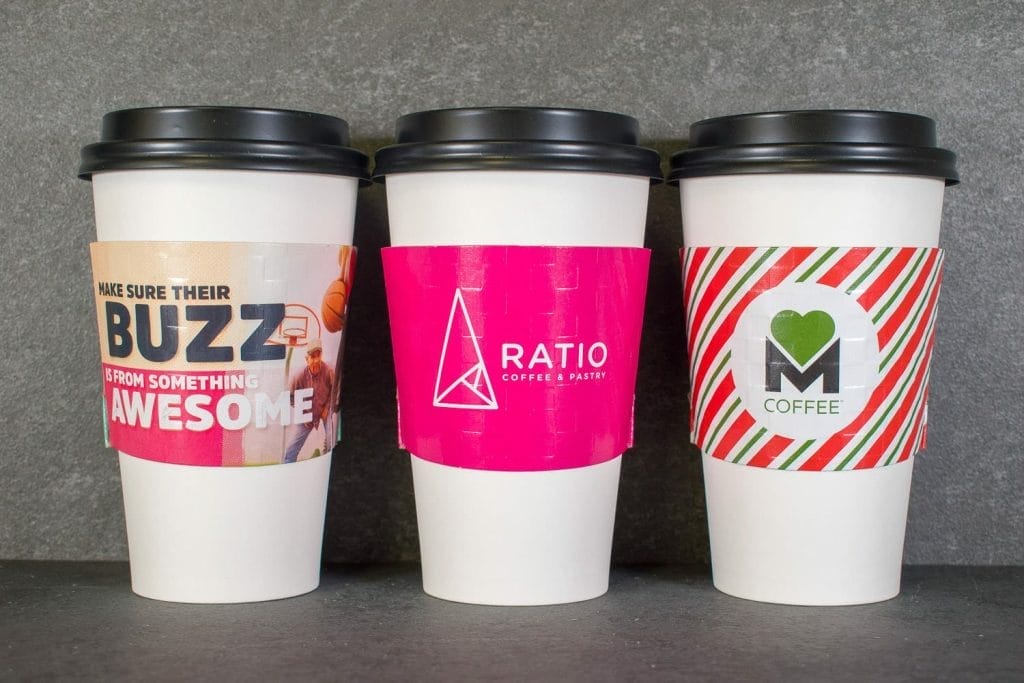 Premium full color cup sleeve