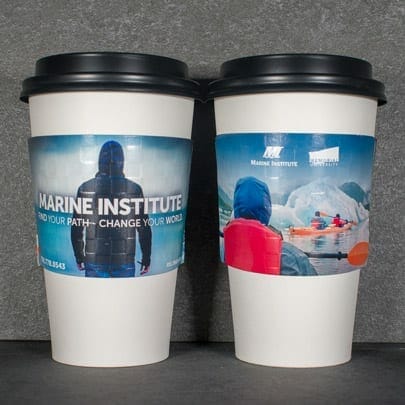 Custom Coffee Cup Sleeves, Design & Preview Online