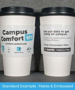 2 Color Coffee Sleeves