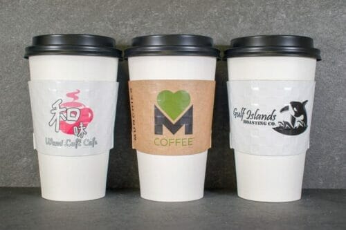 Wholesale coffee sleeves