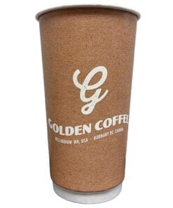 20oz custom double wall coffee cup