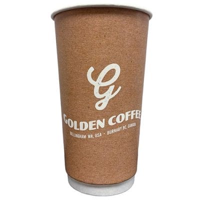 20oz custom double wall coffee cup