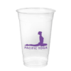 20oz custom printed clear cup