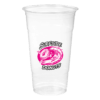 24oz custom printed clear cup