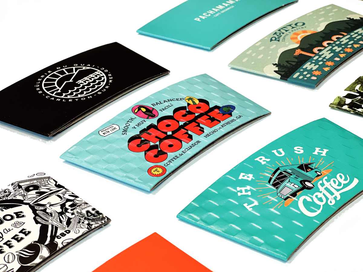 Custom Coffee Sleeves