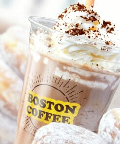 Disposable cups printed with logo