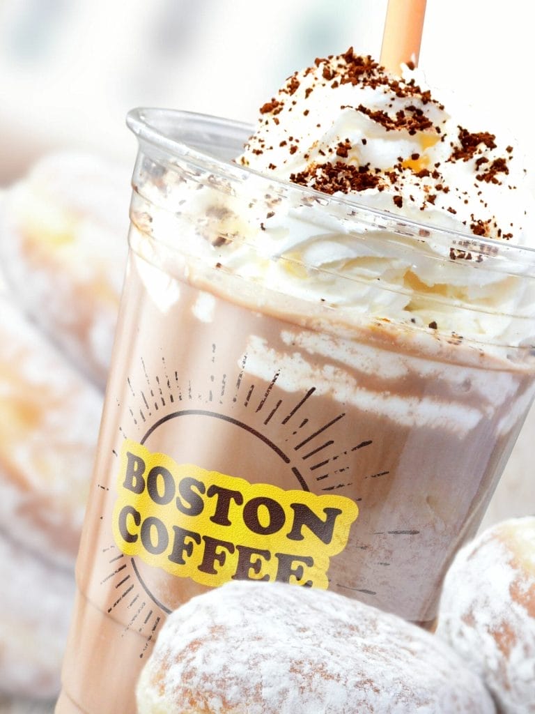 Disposable cups printed with logo