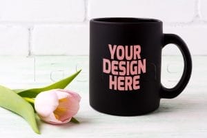 Custom coffee cup